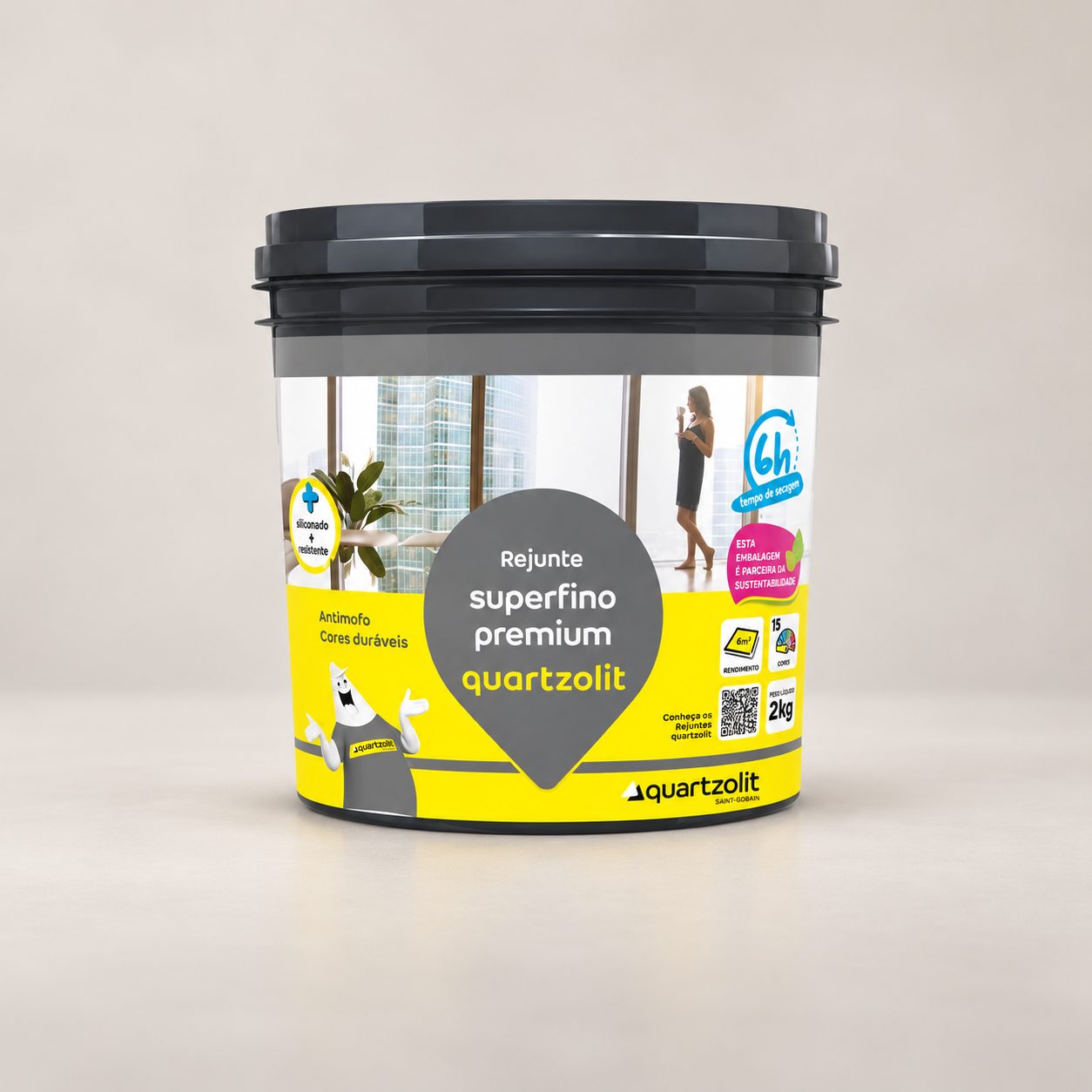 Rejunte superfino premium Quartzolit