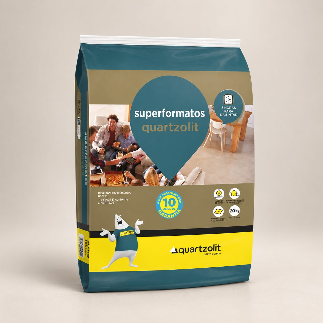 Argamassa Superformatos Quartzolit